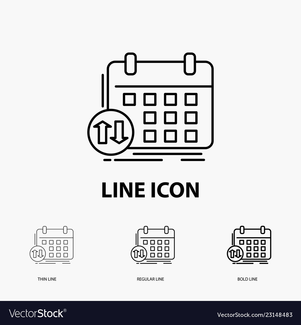 Schedule classes timetable appointment event icon vector image Schedule classes timetable appointment event icon