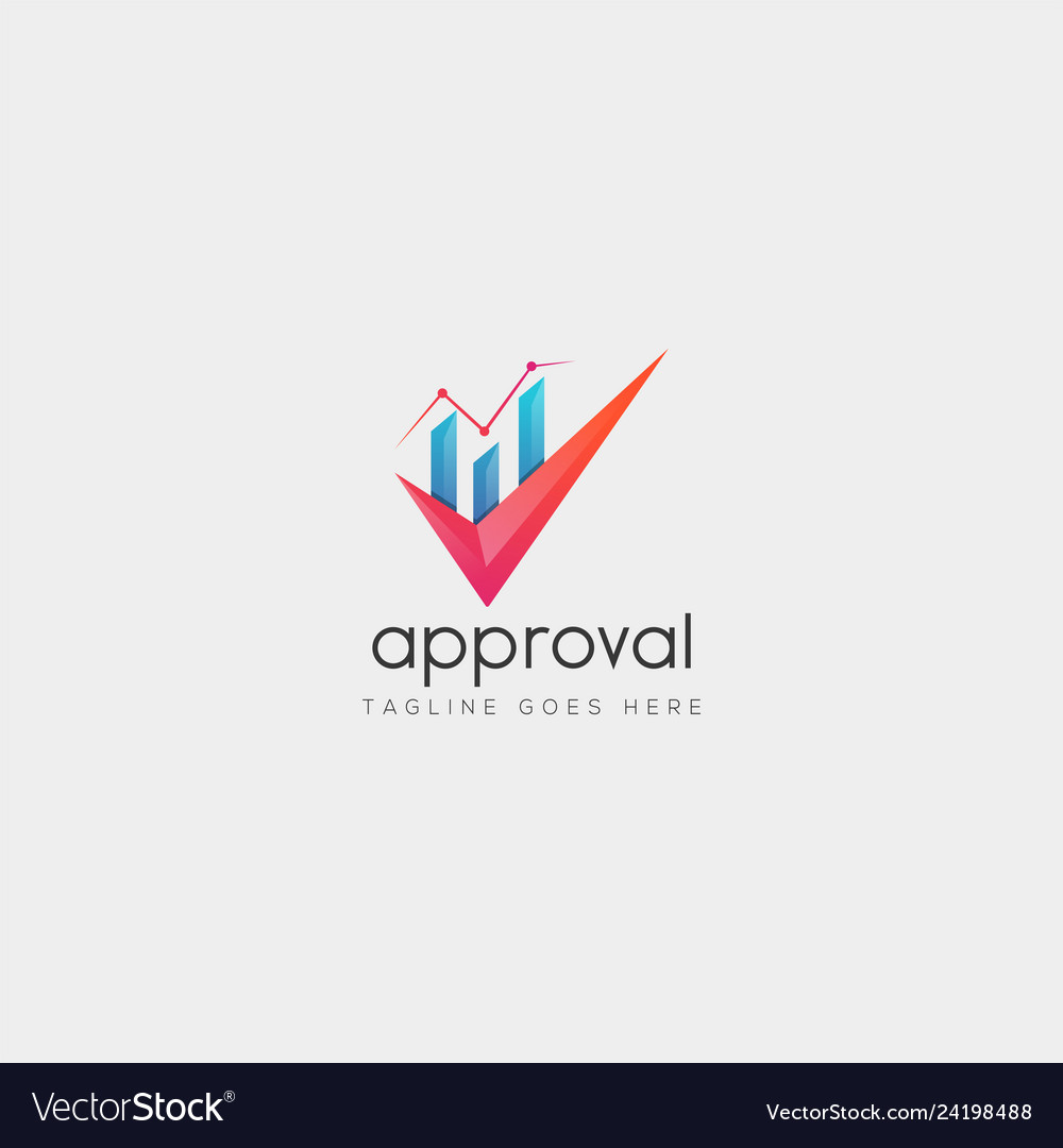 Accounting finance creative logo template isolated