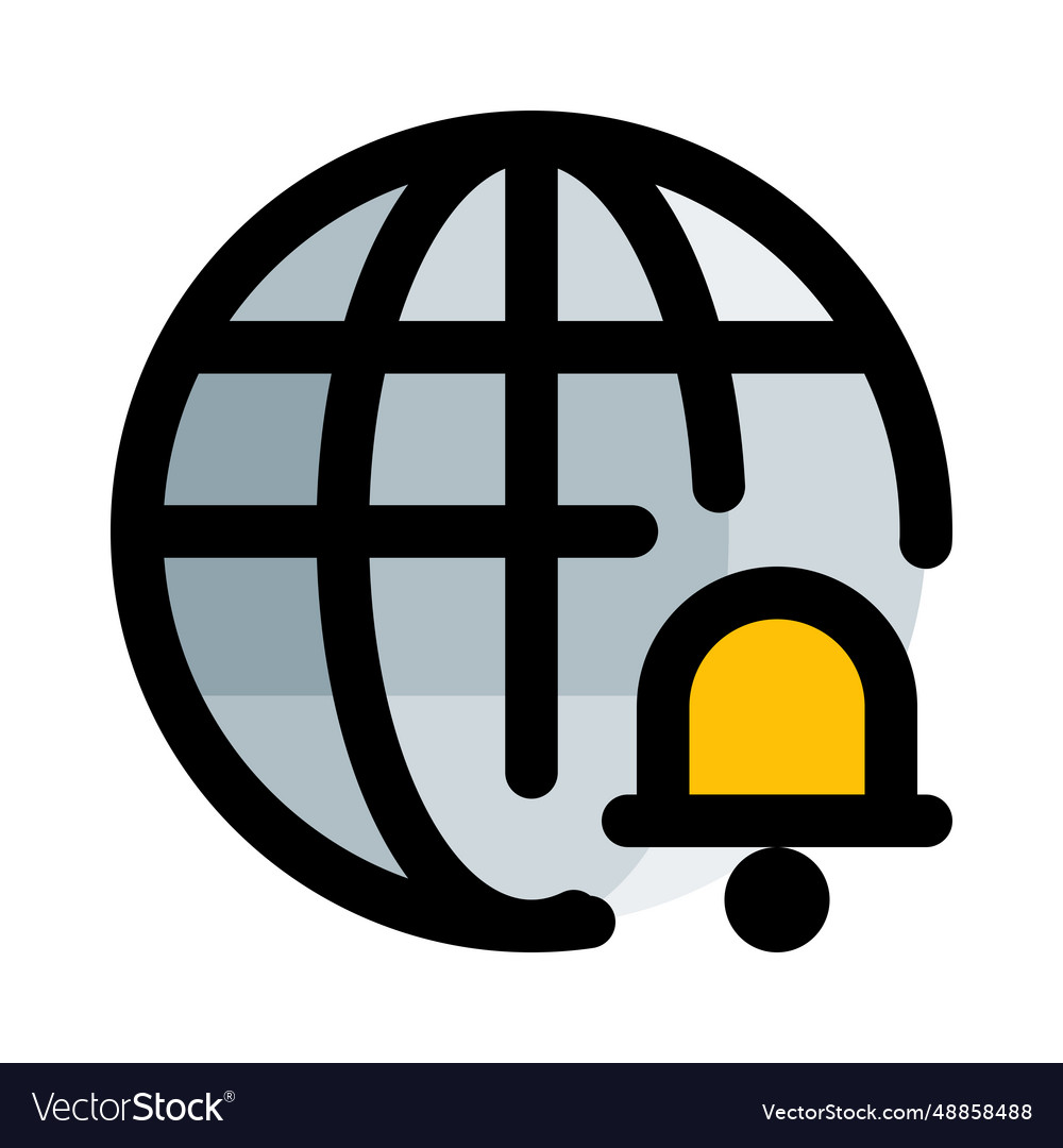 Notification alert setup on a web portal