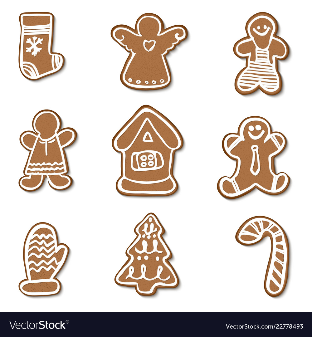 Christmas Gingerbread Set