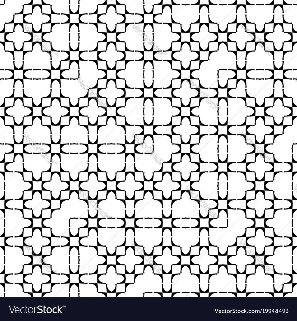 Design seamless monochrome grid pattern