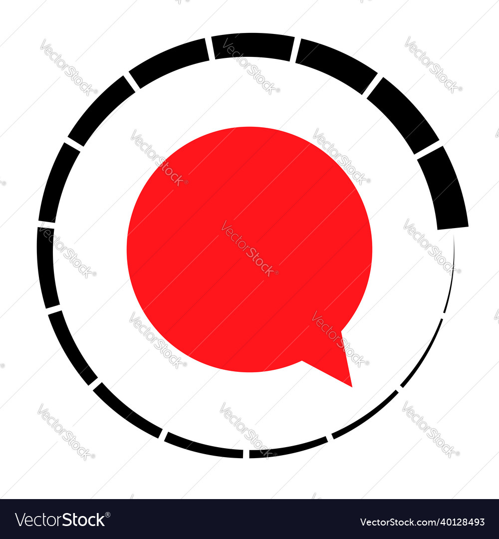 Gauge meter dial icon with different number vector image Gauge meter dial icon with different number