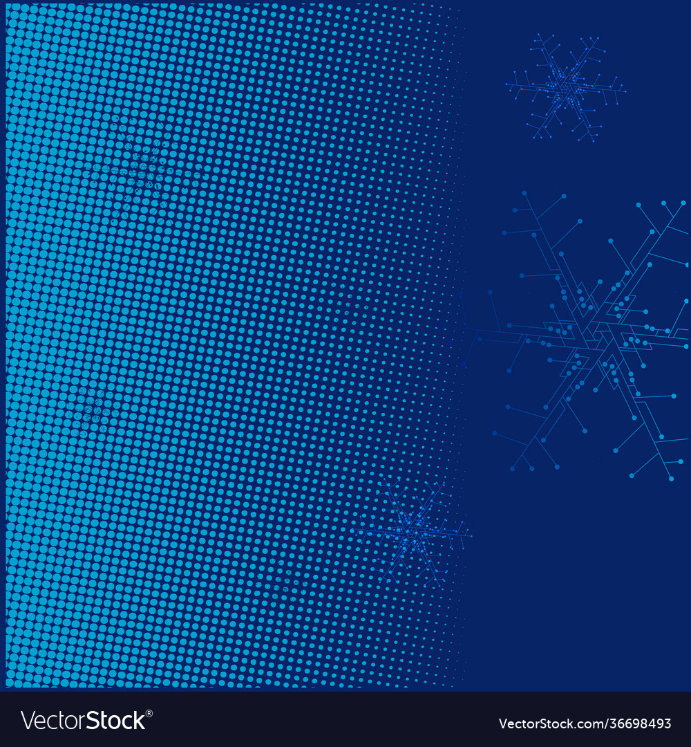High tech technology geometric and connection Vector Image