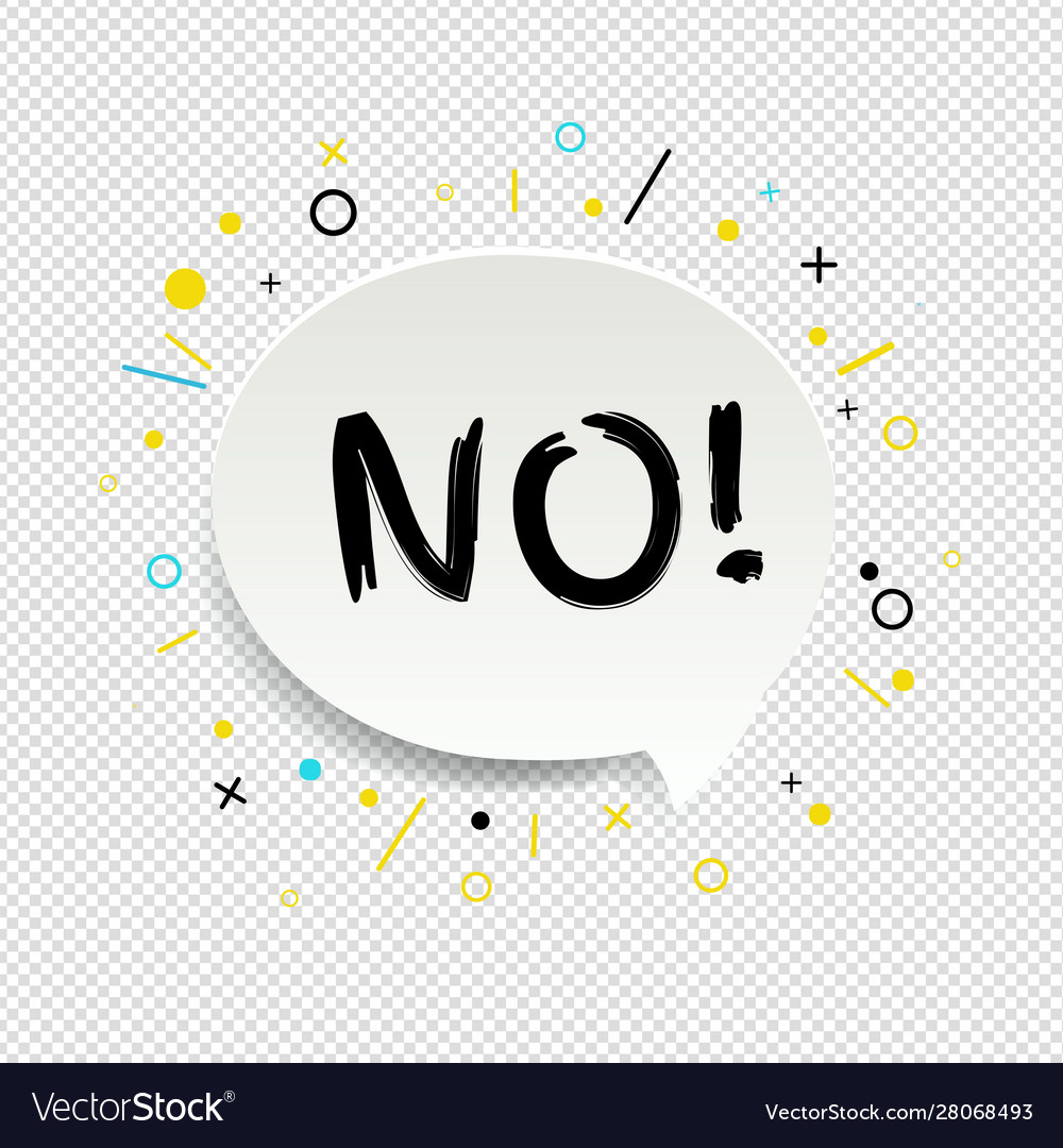 Speech bubble no text isolated transparent