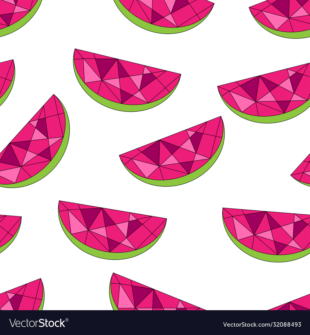 Watermelon slice pattern