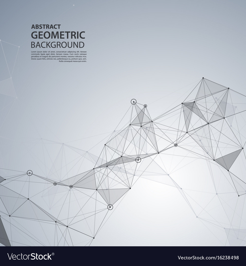 Abstract background interlacing lines connecting