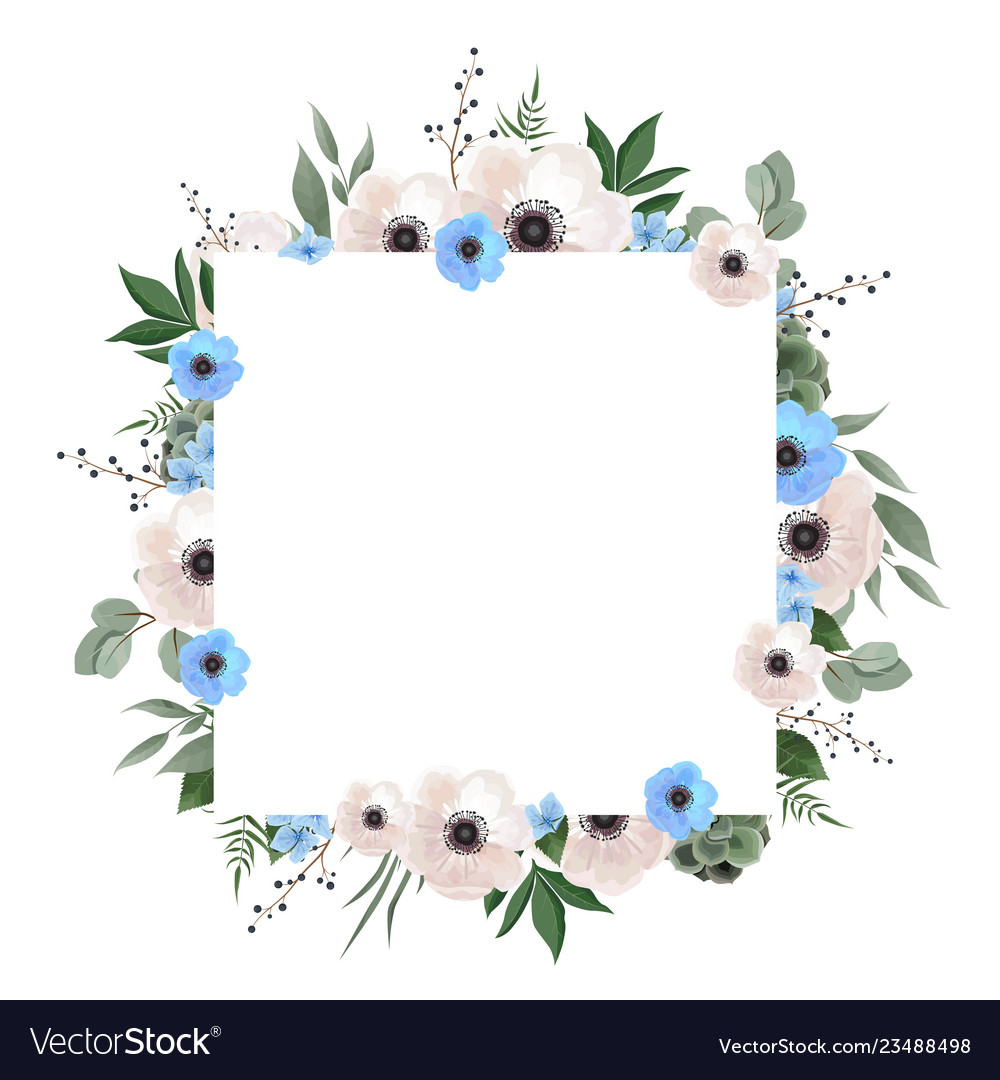 Floral wreath with green eucalyptus leaves flower