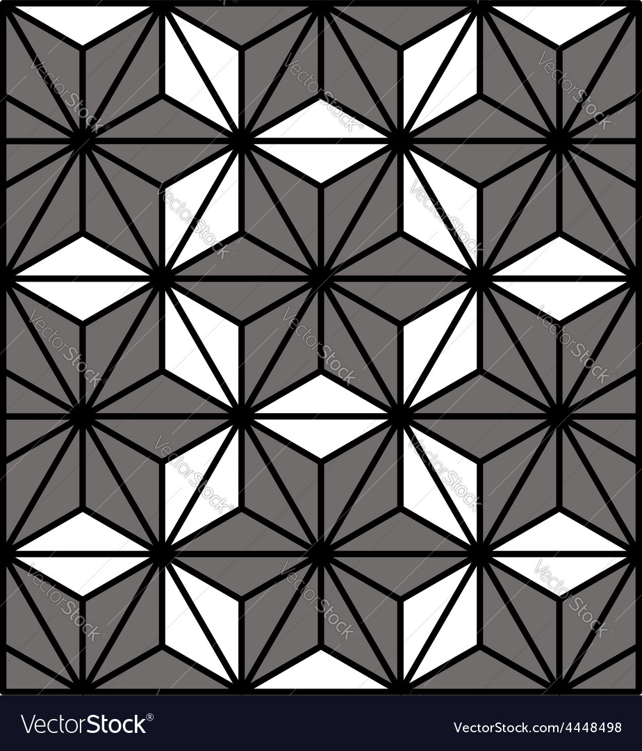 Geometric Hexagonal Pattern