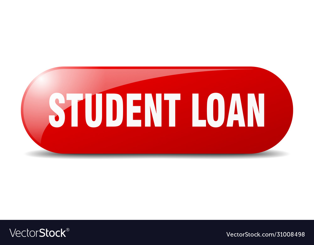 Student loan button sign key push