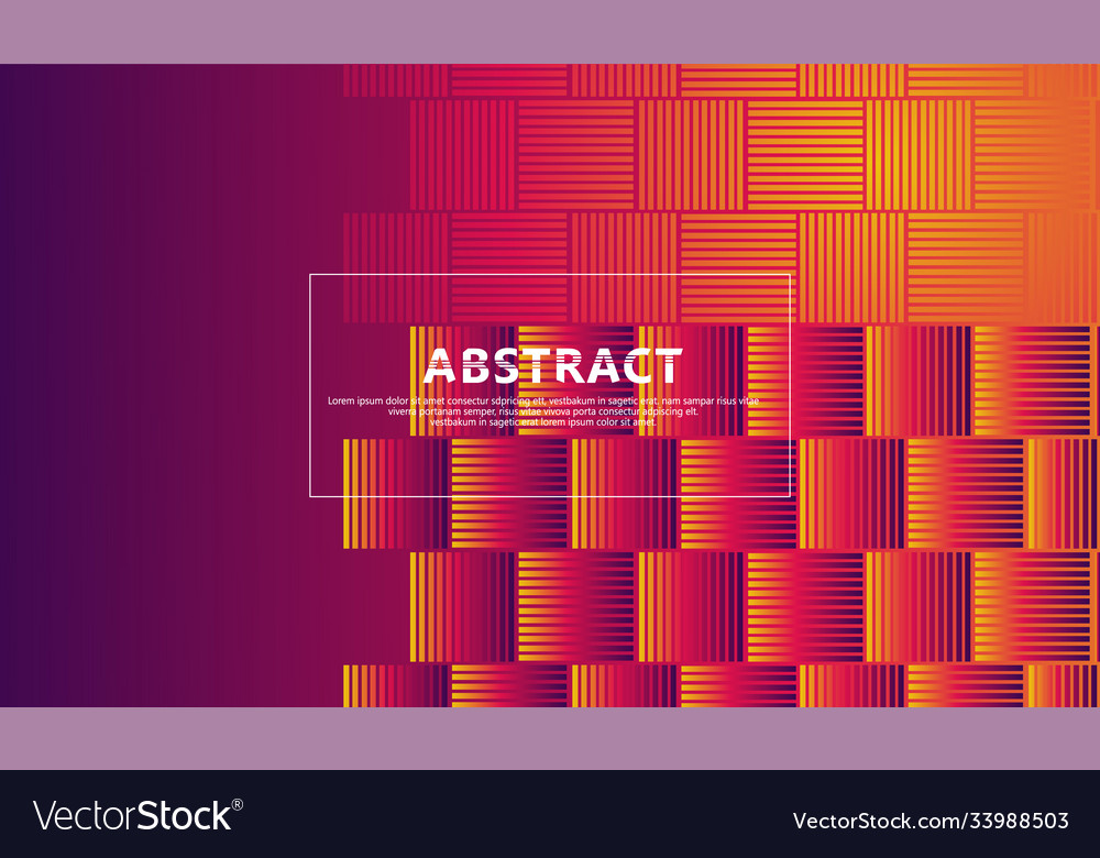 Abstract lines on rectangular shape background vector image Abstract lines on rectangular shape background