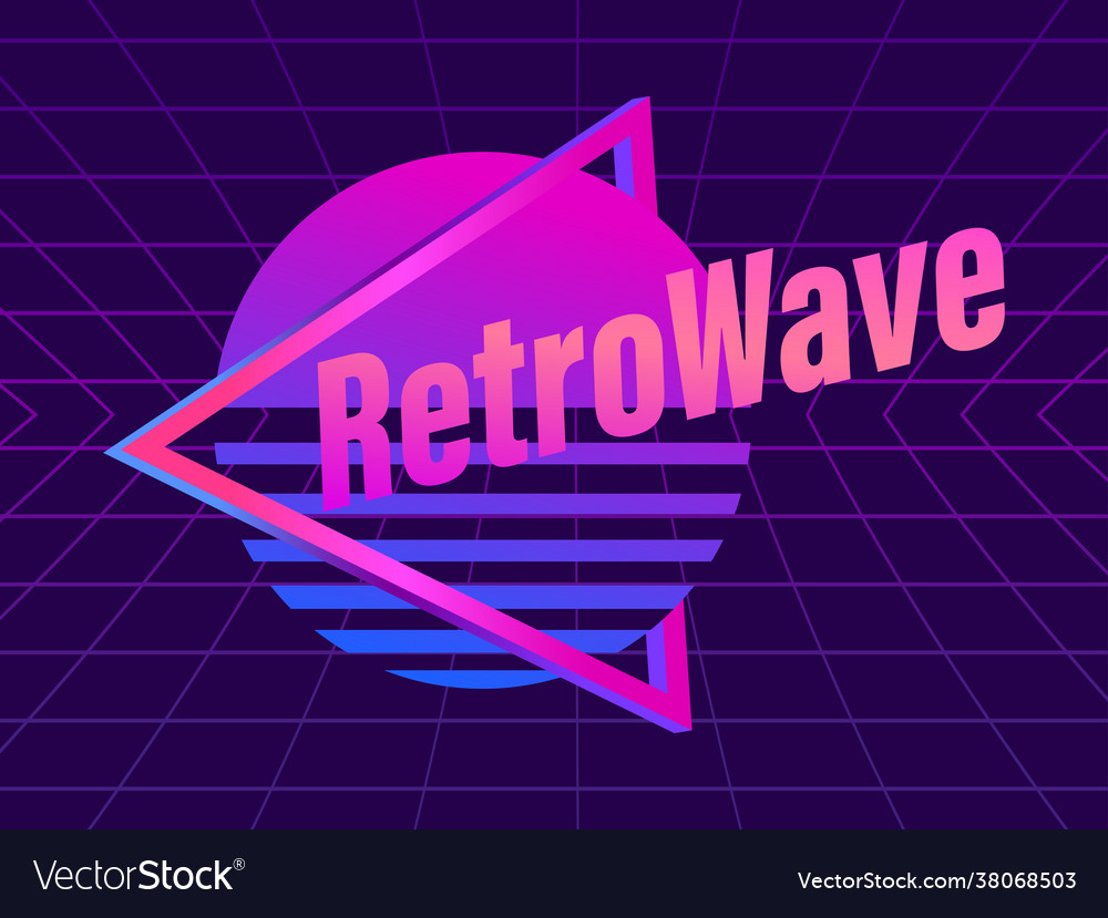 Retro Synthwave Sun