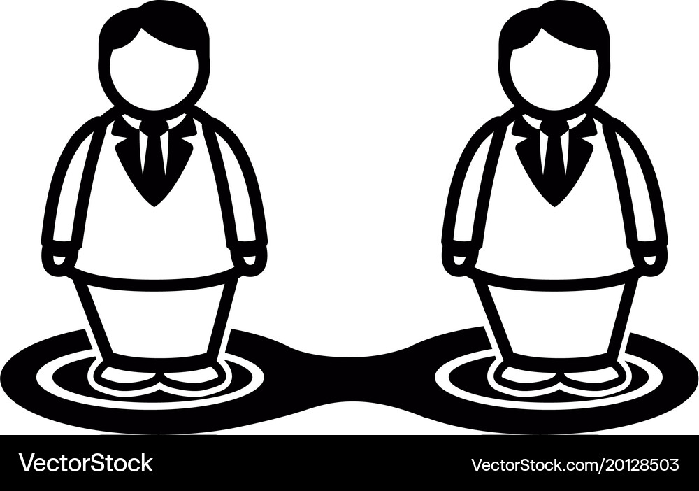 Teamwork concept icon Royalty Free Vector Image