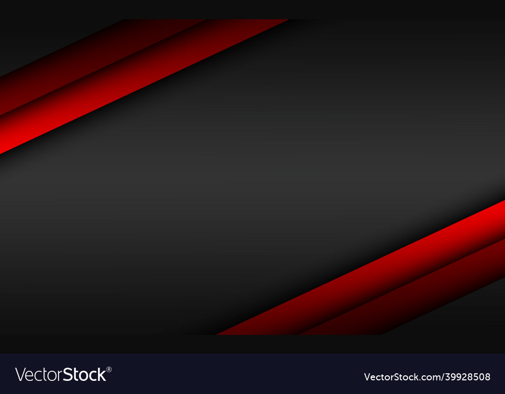 Abstract red line background overlap layers vector image Abstract red line background overlap layers