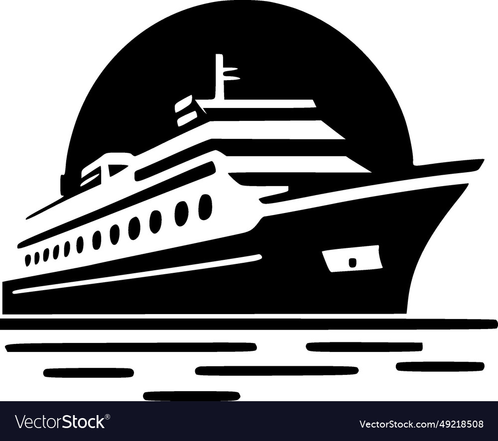 Cruise - minimalist and flat logo