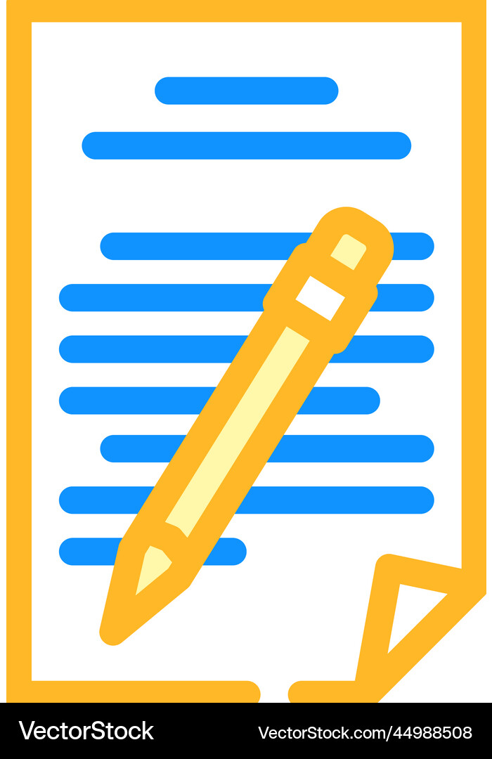 Directory folder color icon Royalty Free Vector Image