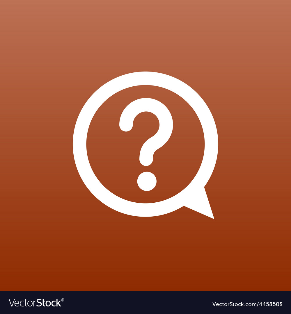 Image question mark icon solution symbol
