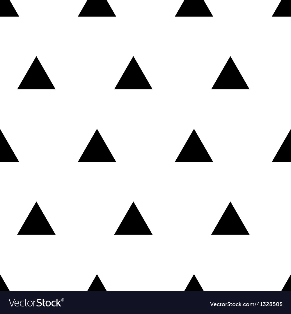 Seamless abstract triangle scandinavian pattern