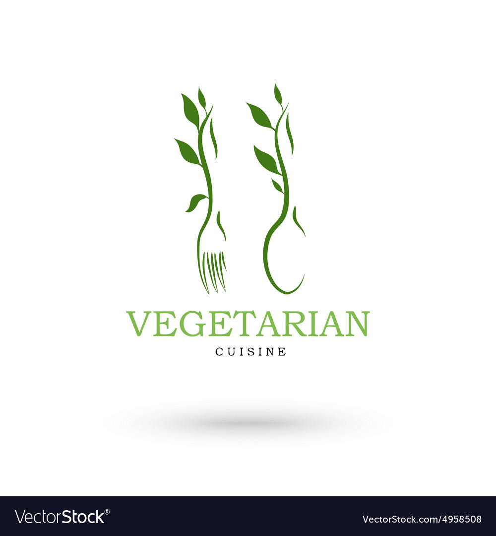 Vegetarian cuisine icons