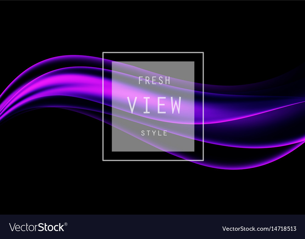 Abstract smooth design template