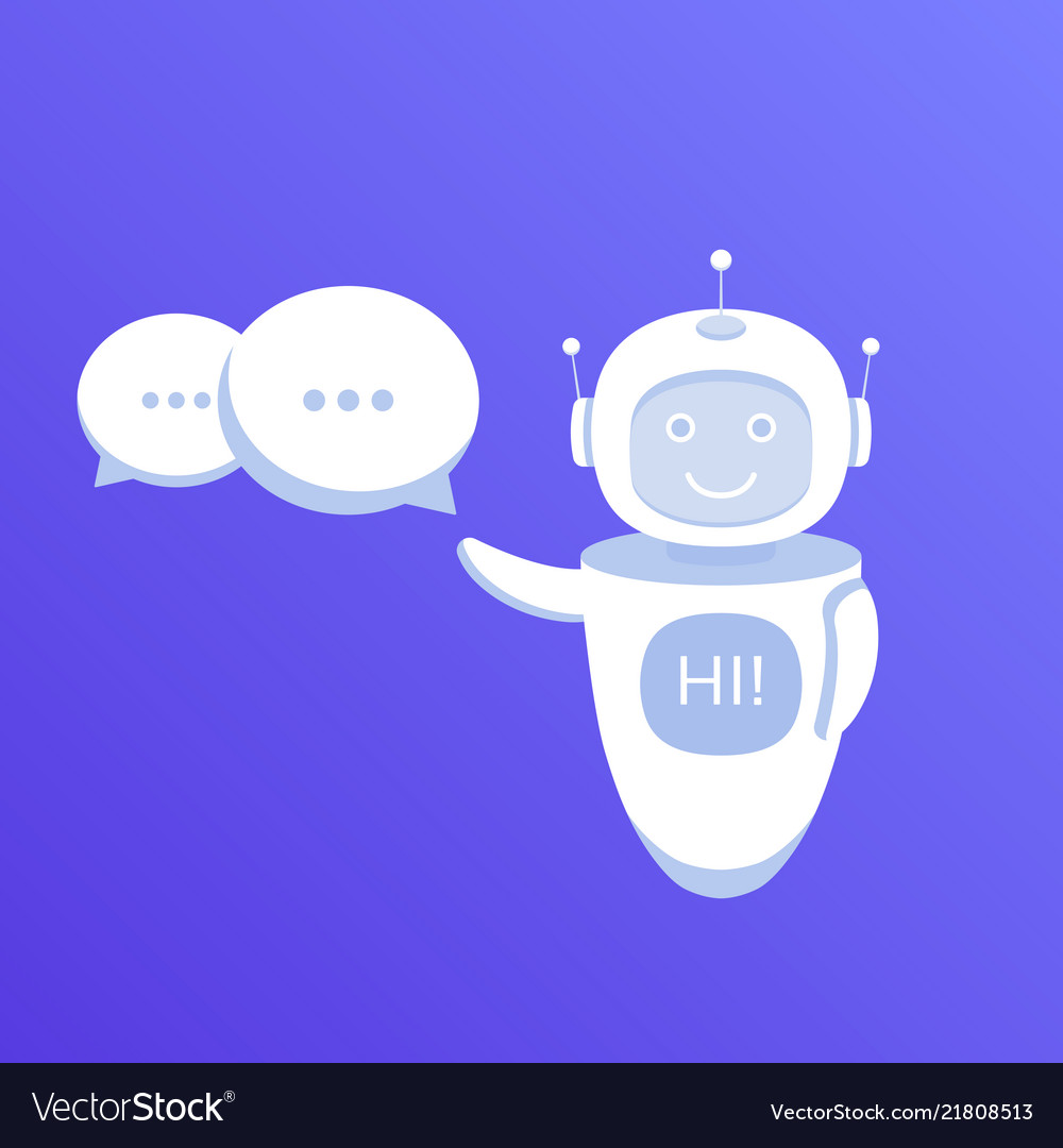 Chatbot with Speech Bubbles