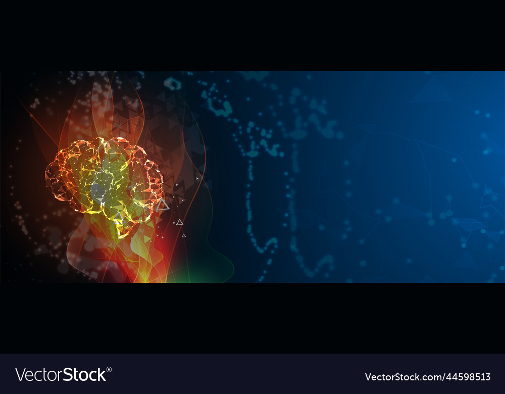 Conceptual technology of artificial intelligence vector image Conceptual technology of artificial intelligence