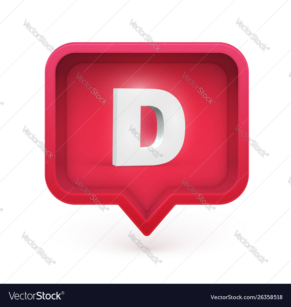 3d character in a speech bubble