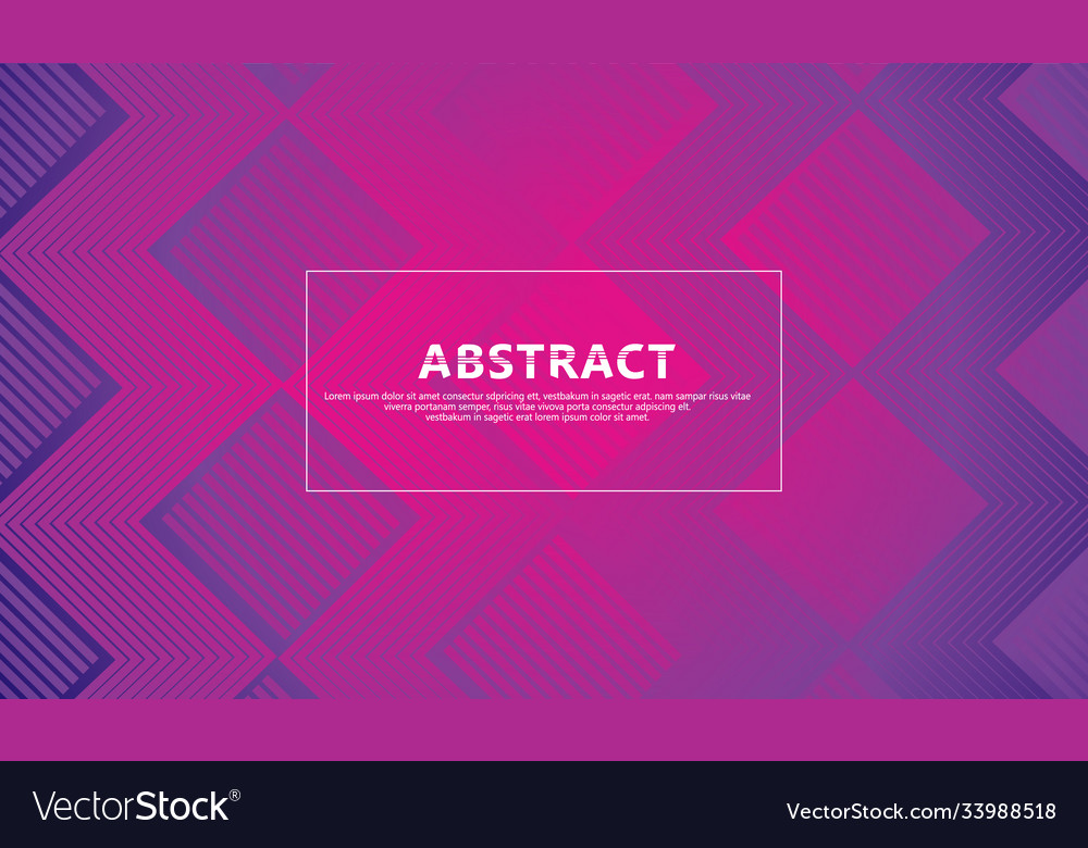 Abstract lines on rectangular shape background