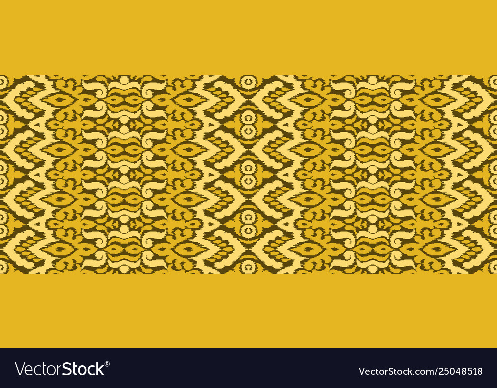 Abstract seamless pattern in ethnic style