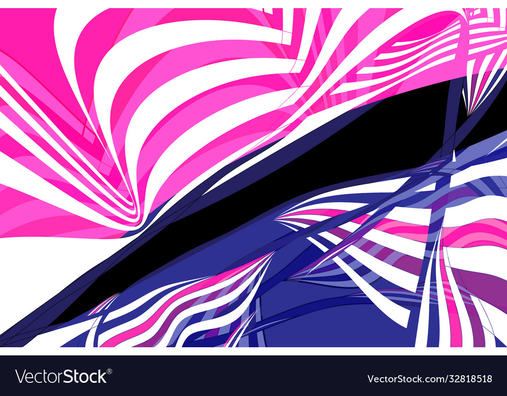 Beautiful background design with different waves vector image Beautiful background design with different waves