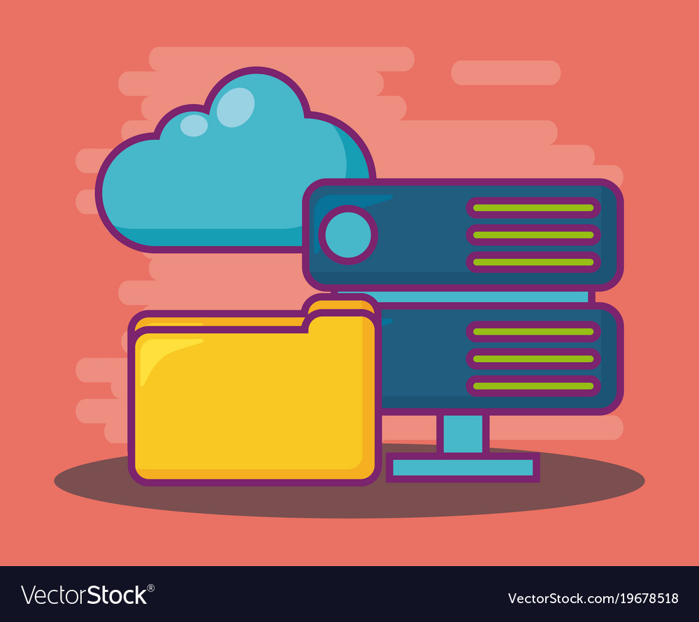 Big data design concept
