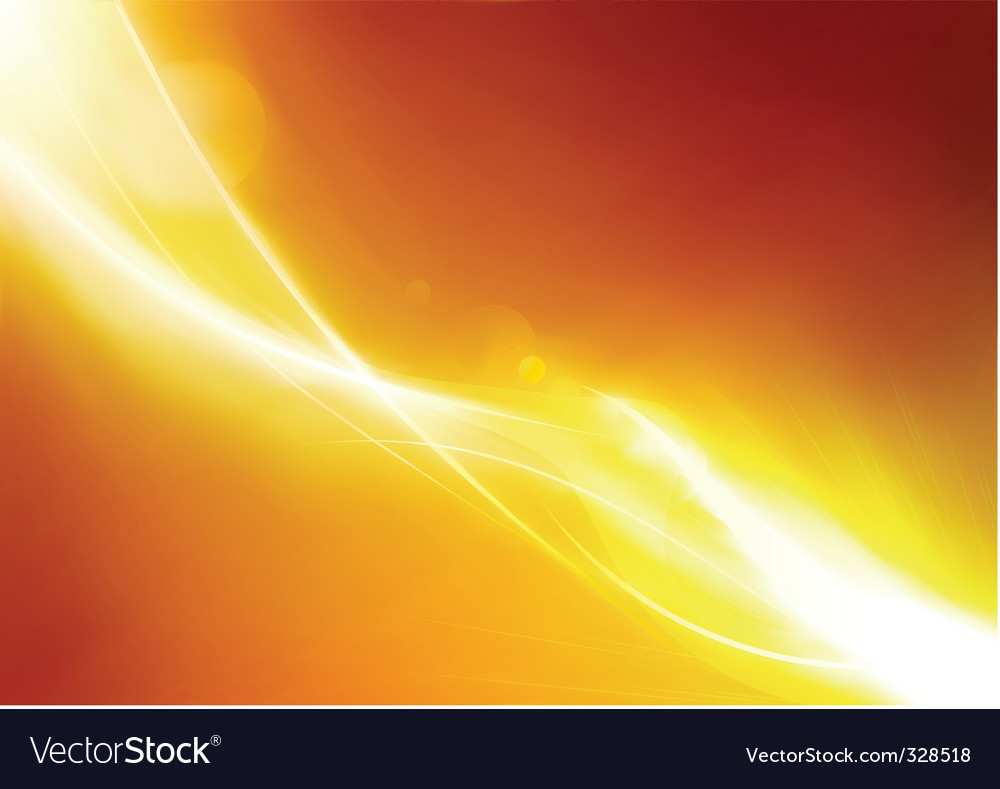 Dynamic Orange Glow Background