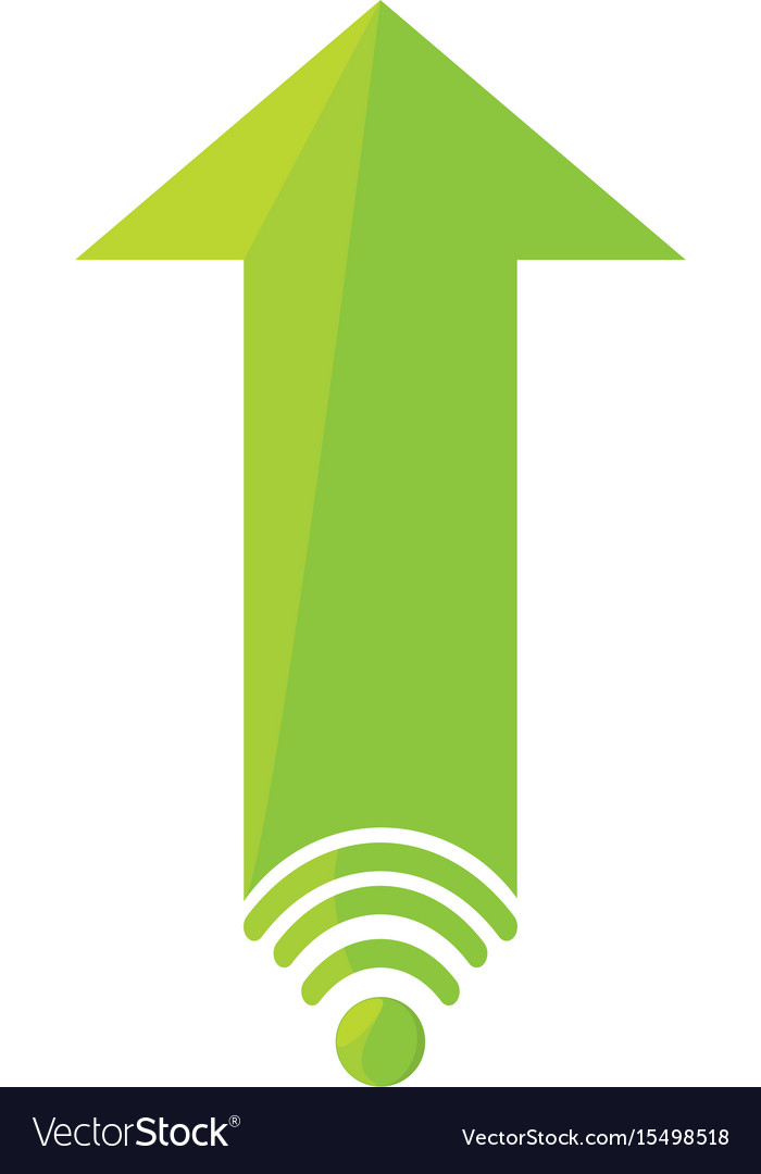 Isolated web arrow