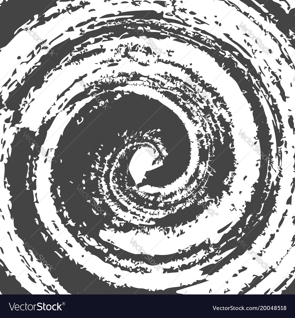 Spiral blots abstract swirl tornado form Vector Image