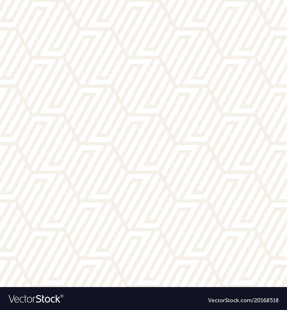 Subtle Hexagon Stripe Pattern