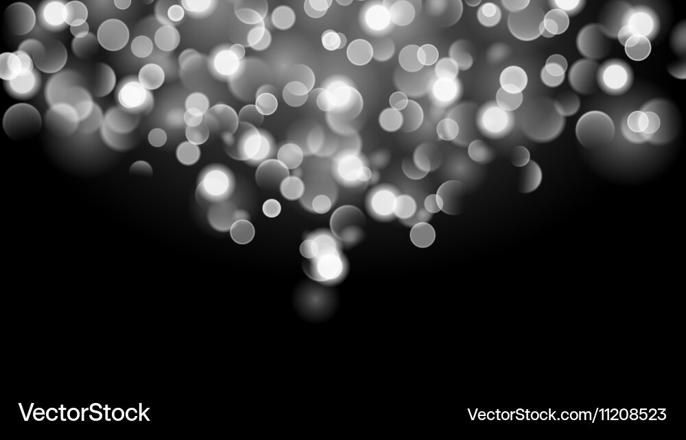 Abstract background with bokeh effect Royalty Free Vector
