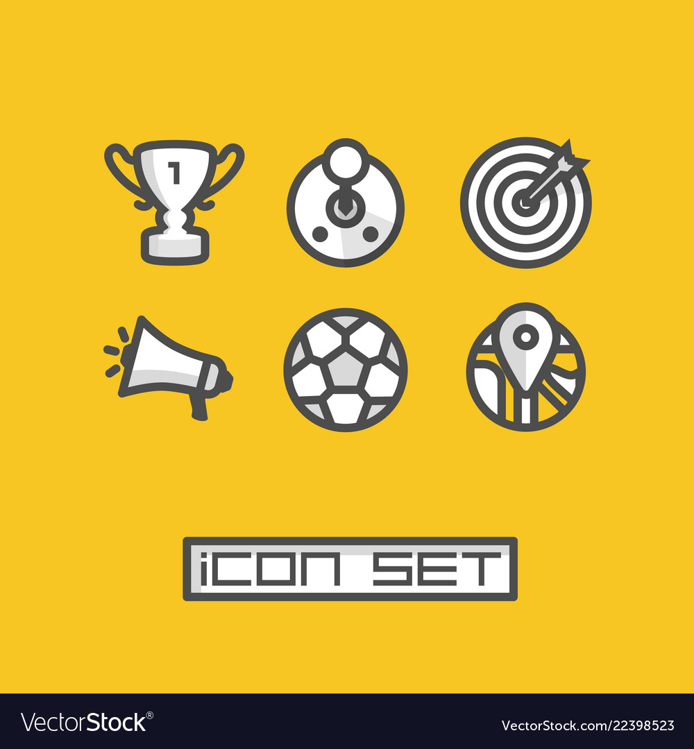 Icons set game