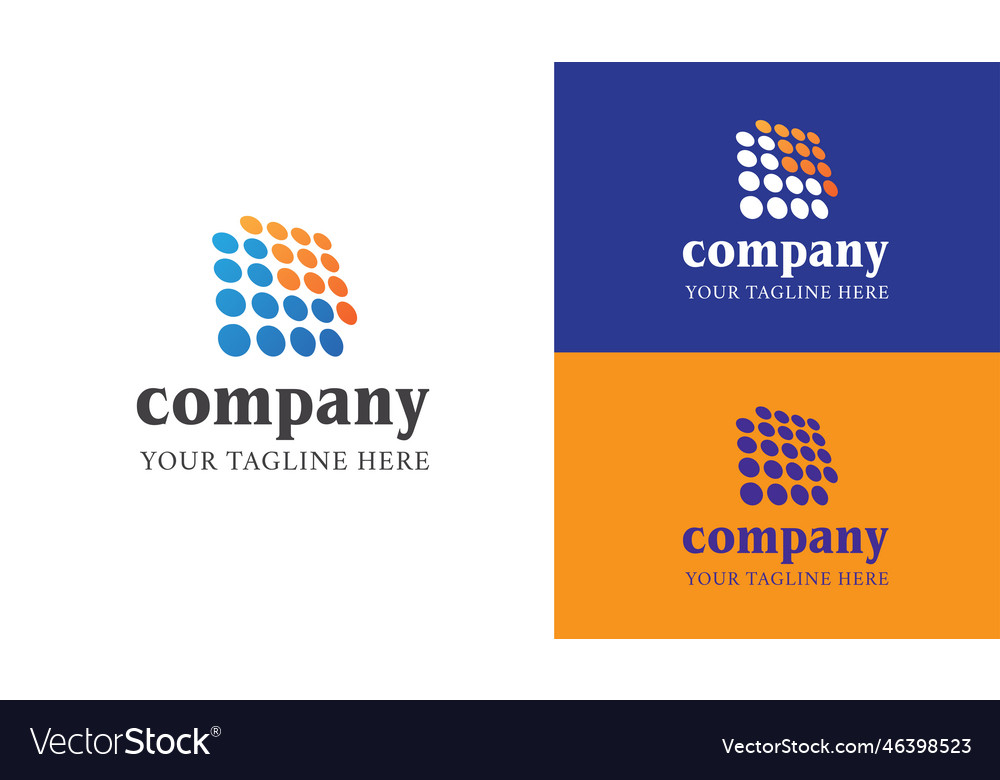 Modern company logo design element