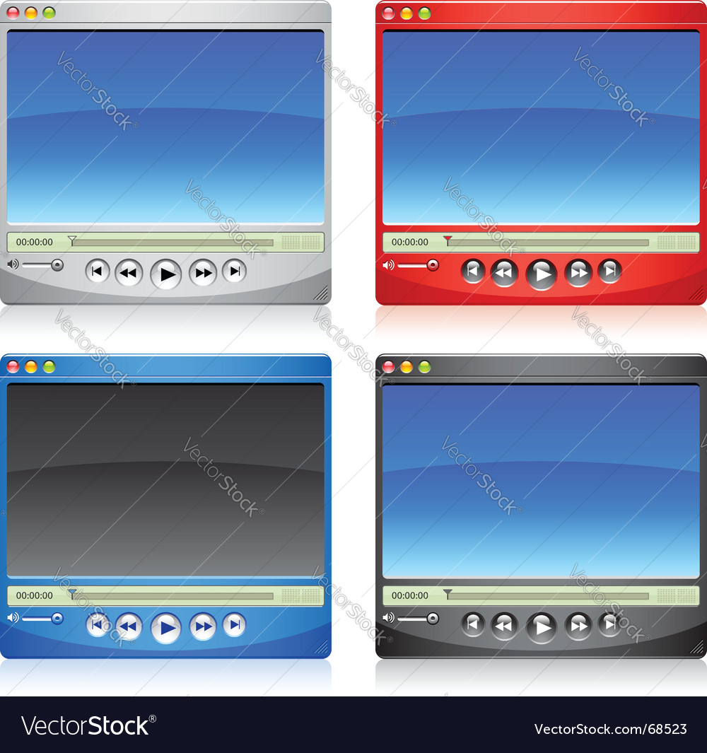 Modern Media Player Interface