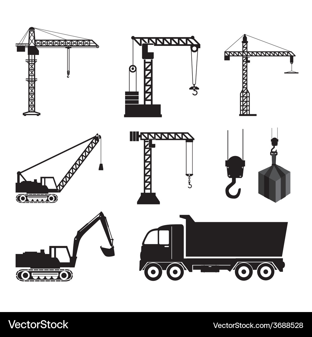 Construction design Royalty Free Vector Image - VectorStock
