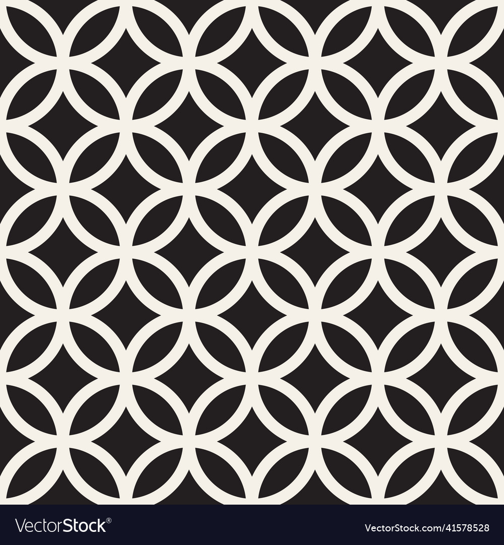 Seamless pattern repeating geometric elements vector image Seamless pattern repeating geometric elements
