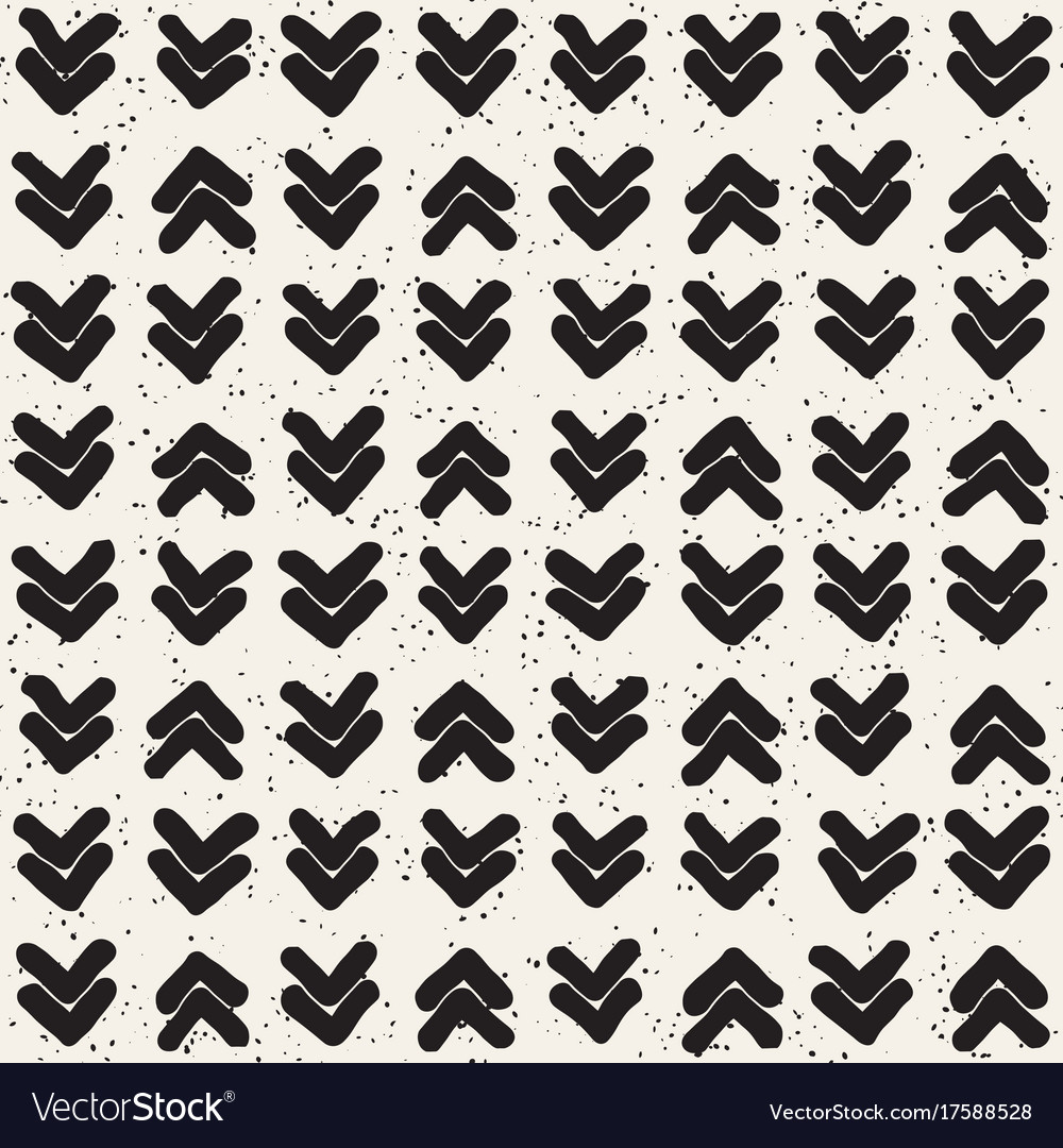 Seamless pattern with hand drawn lines abstract