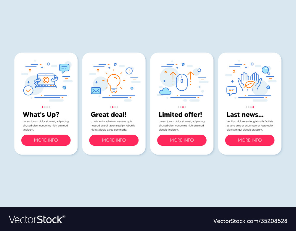 Set science icons such as copywriting notebook vector image Set science icons such as copywriting notebook