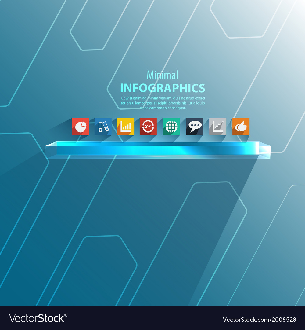 Universal flat icons for web and mobile