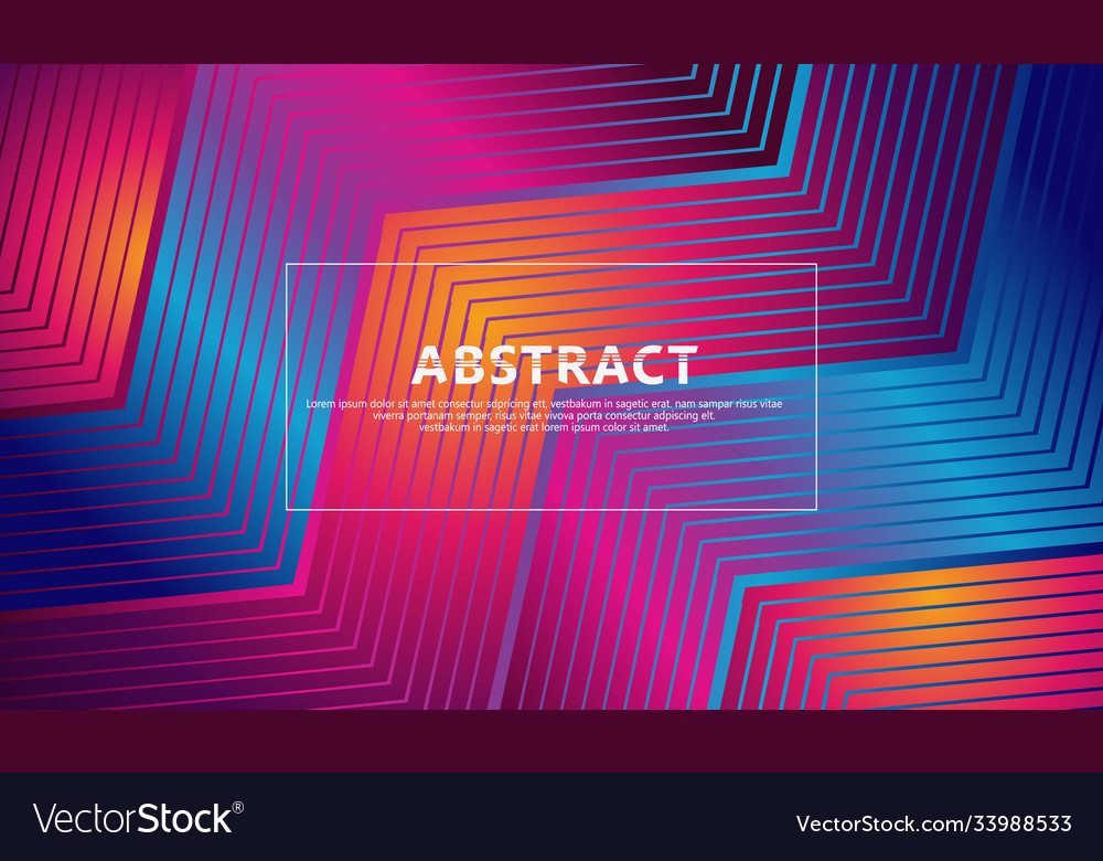 Abstract lines on triangle shape background vector image Abstract lines on triangle shape background