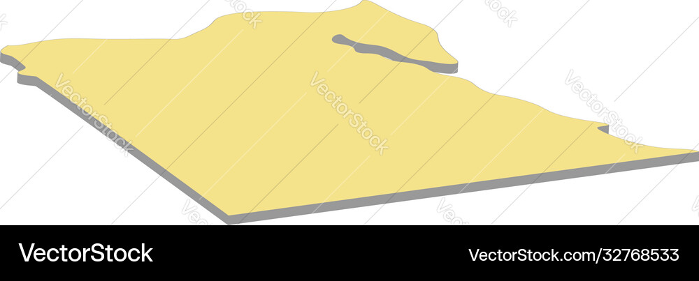 Map egypt Royalty Free Vector Image - VectorStock
