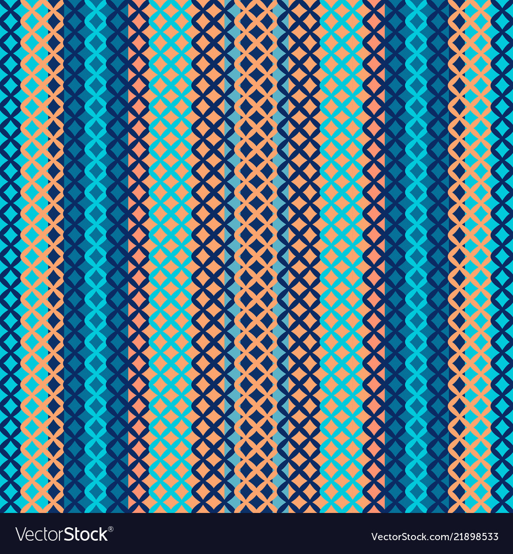 Striped pattern vector image Striped pattern