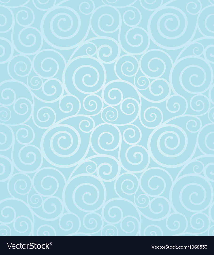 Winter Swirl Pattern - Snowflake