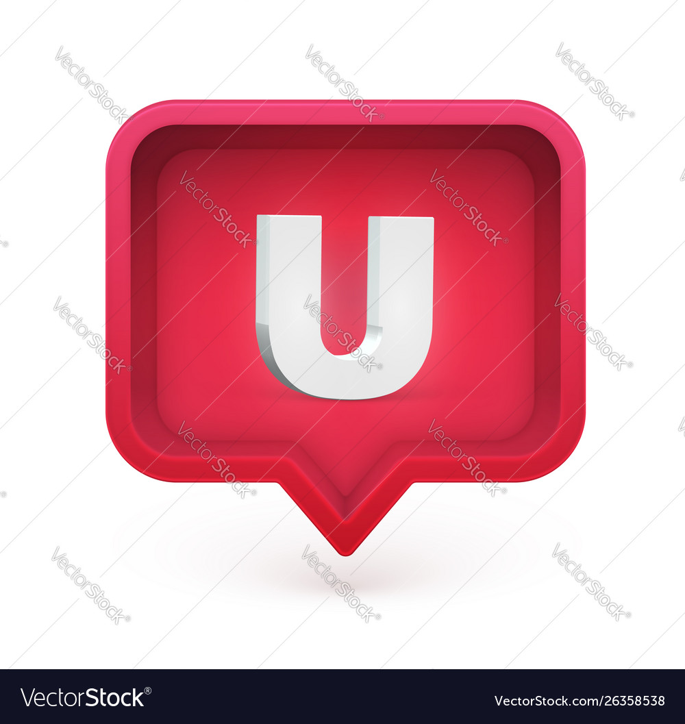 3d character in a speech bubble