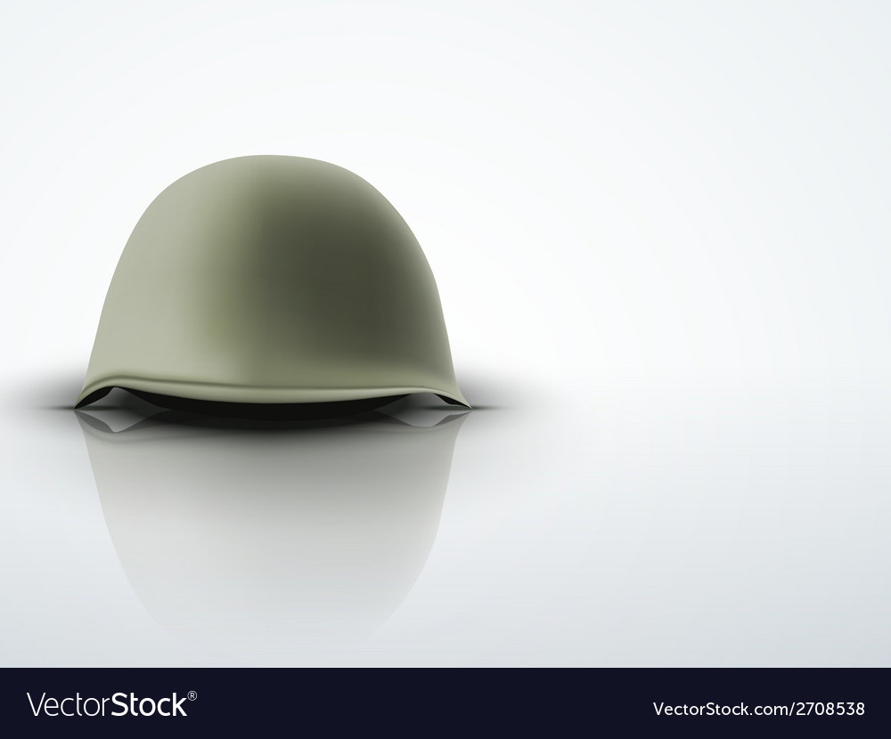 Hintergrund mit militärischem klassischem Helm