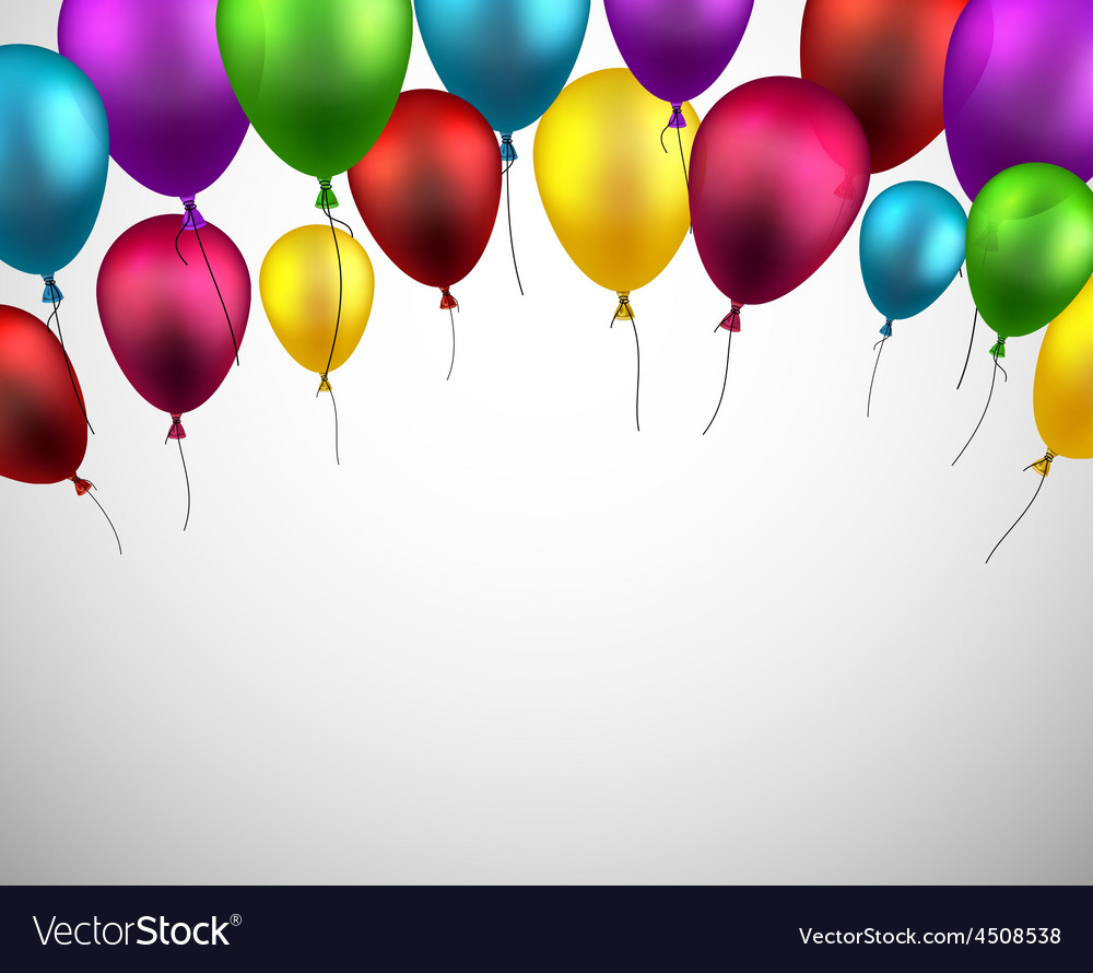 Celebrate background with purple balloons